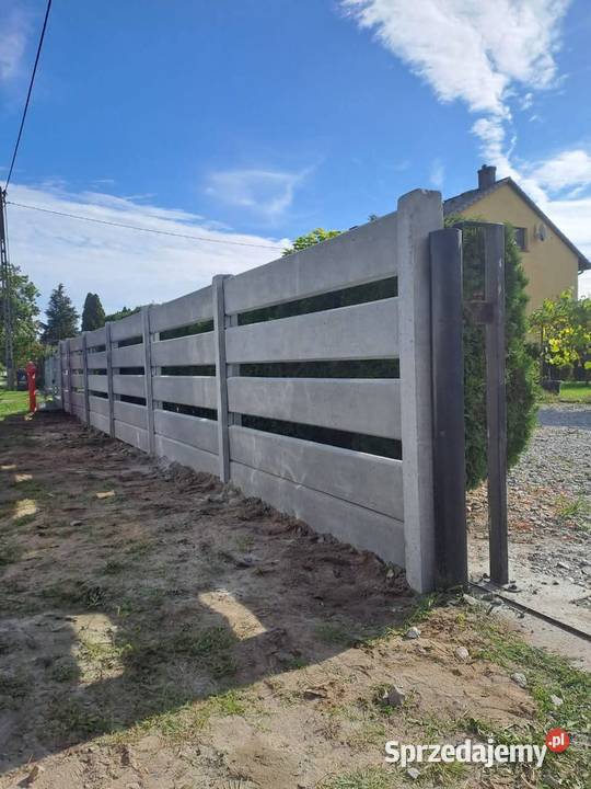 Ogrodzenia betonowe Nowoczene wzory Oborniki Śląskie