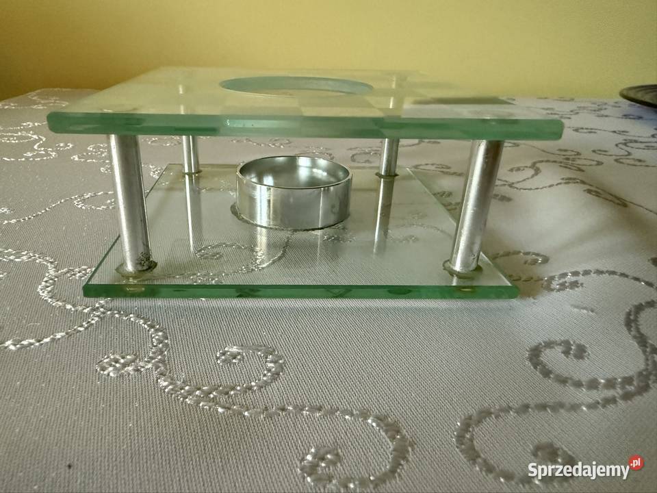 Szklany Podgrzewacz na Świeczki do Herbaty Kawy Pozostałe Czerwionka-Leszczyny