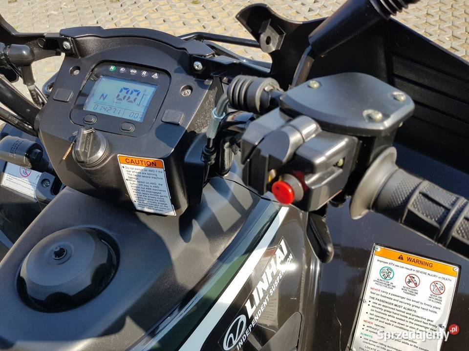 LINHAI 500 4x4 Zarejestrowany SERWIS DOSTAWA Wały A