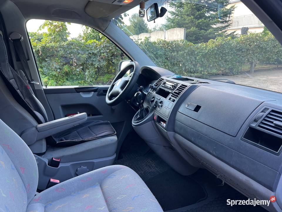 VW Transporter T5 20 Benz Klima Niski Przebieg homologacja na ciężarowe Poznań