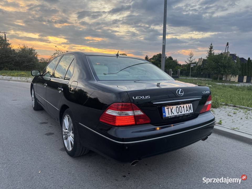 LEXUS LS 430 zadbany egzemplarz 250000 komputer pokładowy świętokrzyskie Kielce sprzedam