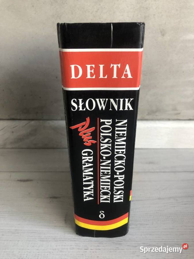 Słownik Polsko niemiecki plus gramatyka DELTA Łódź