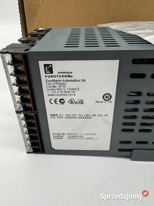 Eurotherm 2404 CC VH H7 V2 W2 RF XX FE XX FRA mazowieckie Warszawa