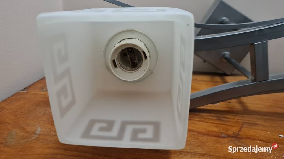 Żyrandol dwie lampy E27 duży gwint Ładnie Pozostałe Modzele-Skudosze