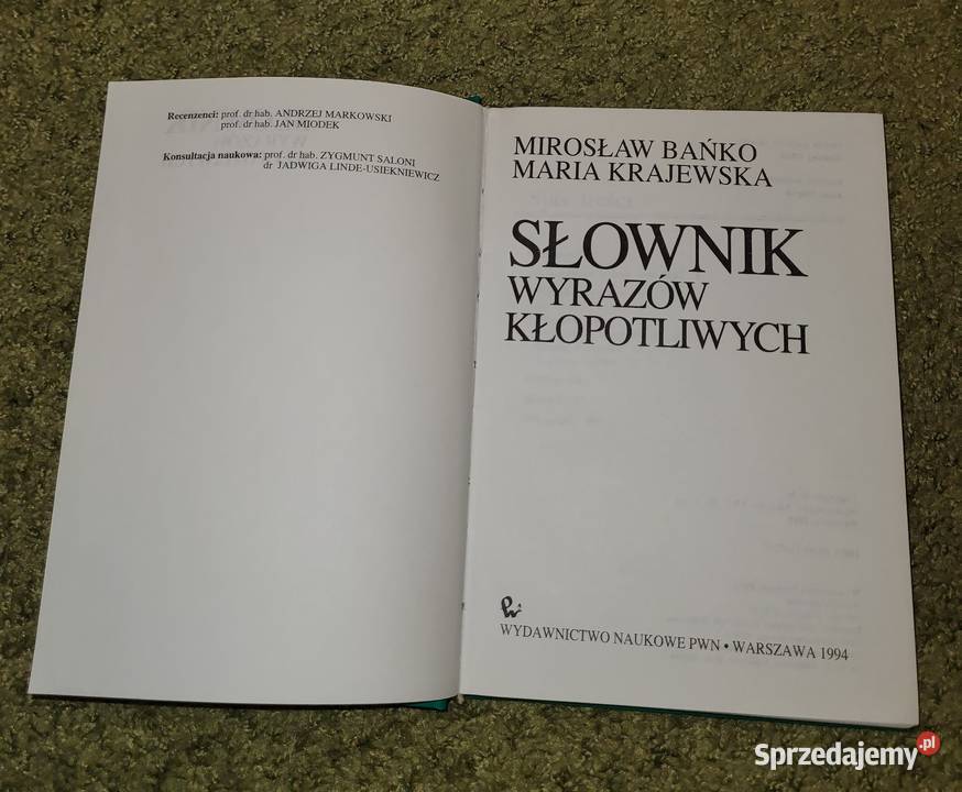 Słownik wyrazów kłopotliwych MBańko mazowieckie