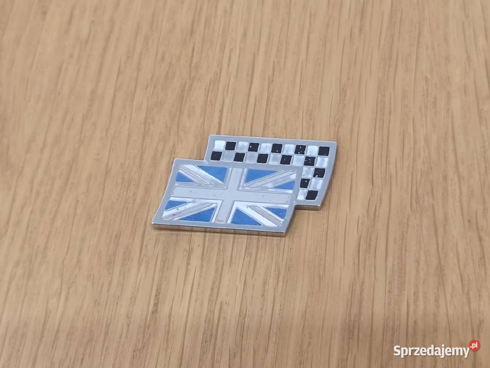 Emblemat klapy bagażnika Flagaszachownica Rover