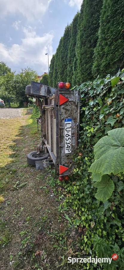 Przyczepka Świdnicka uszkodzona z dokumentami Swidnik TEMA Do samochodów osobowych Lublin