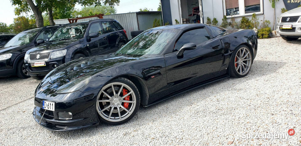 Chevrolet Corvette ZUPEŁNIE NOWY SILNIK C6 czarny Corvette Świdnica