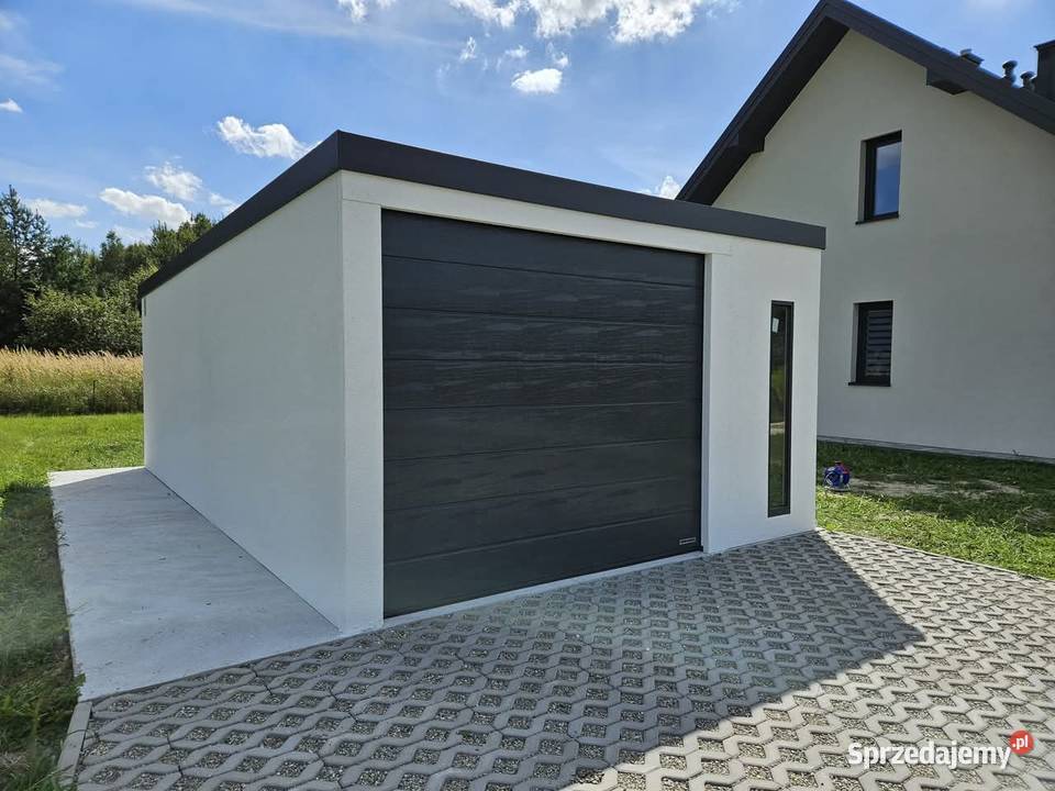 Garaż Tynkowany BudGar nieocieplony i ocieplony Lubliniec