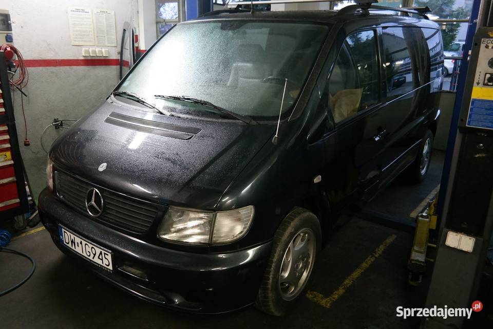 Mercedes Vito Vklasa w638 7 osób skórzane fotele Klasa V Wrocław