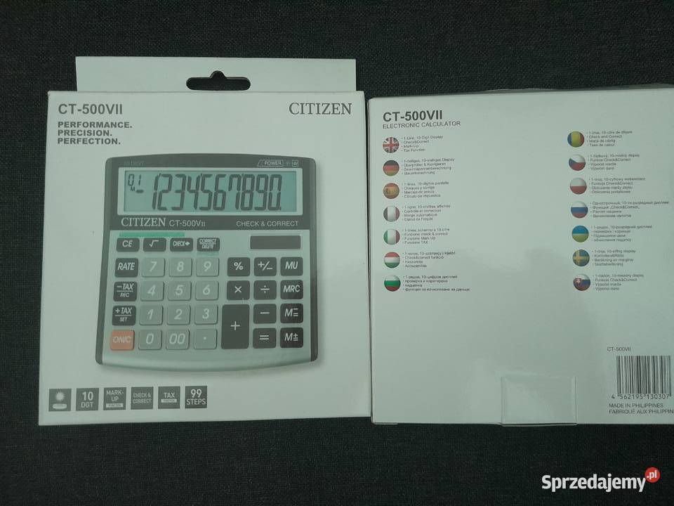 Kalkulator biurowy Citizen CT500VII Wieliczka