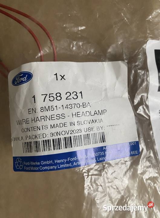 Kostka lampy Mondeo mk4 Szczecin