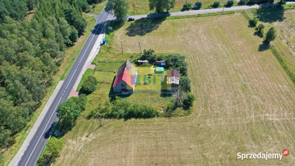 Pół bliźniaka 595 m2 do remontu Rudki k Wałcza