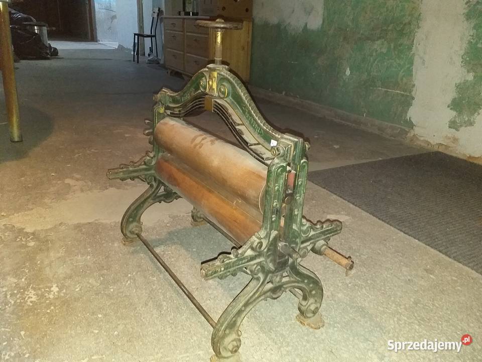 Stary magiel z ozdobnymi wałkami Bielawa sprzedam