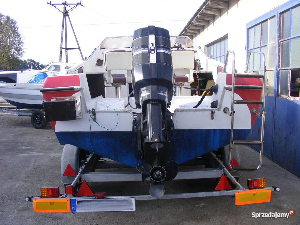 Łódź motorowa GLASTRON 520 pomorskie Kębłowo
