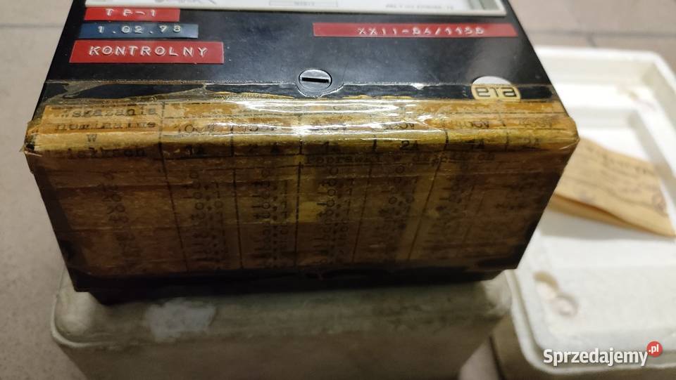 Watomierz LW1 z 1972 roku karta gwarancyjna Szczecin