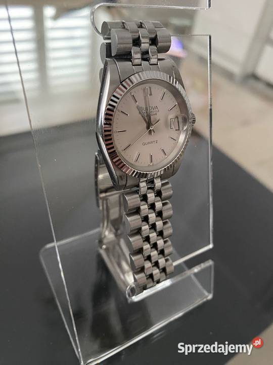 Bulova Super Seville Calendar 30mm srebrna Częstochowa