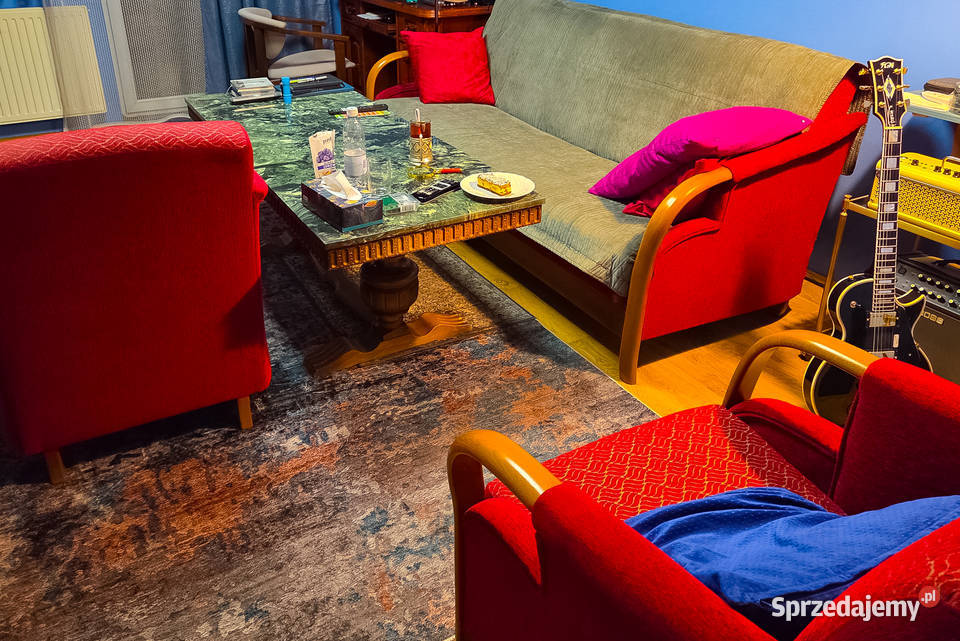 Komplet wypoczynkowy wersalka2 fotelestół Komplety wypoczynkowe Czeladź