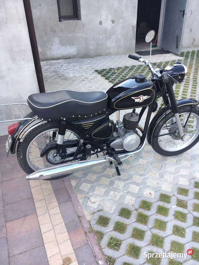 WSK 125 1971 odrestaurowana łódzkie Koluszki