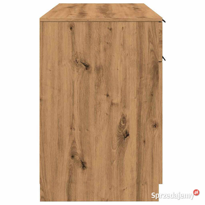 Biurko dąb artisan 100x50x75 materiał Warszawa