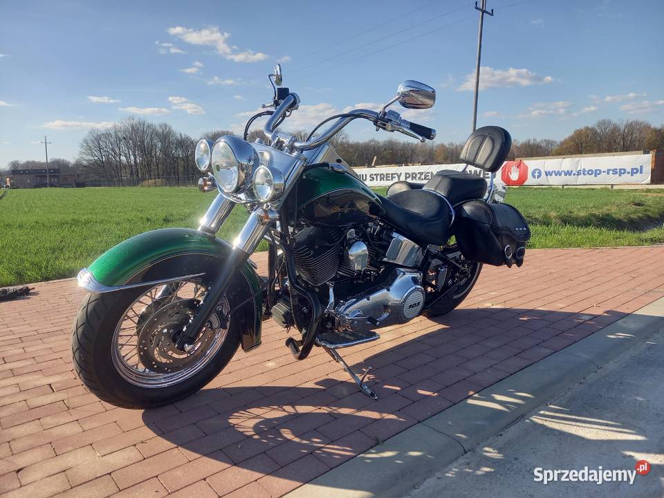 Harleydavidson De Lux Flstn Softail Na Gażniku śląskie Bielsko-Biała