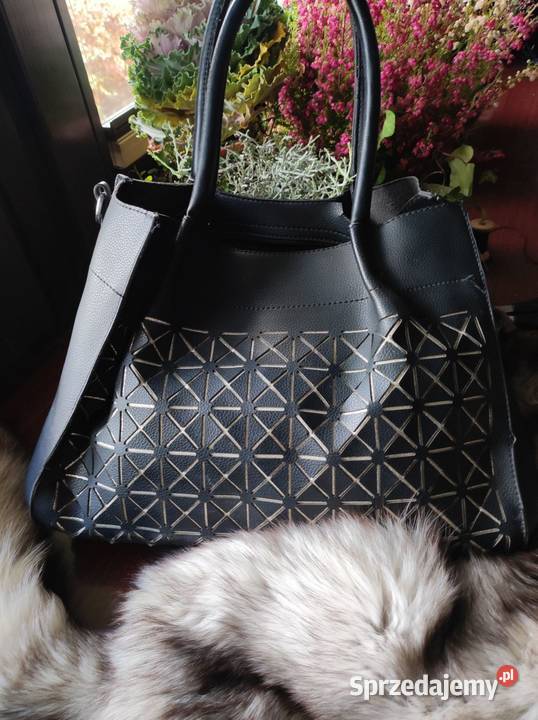 torebka do ręki shopper worek elegancka zdobiona sprzedam