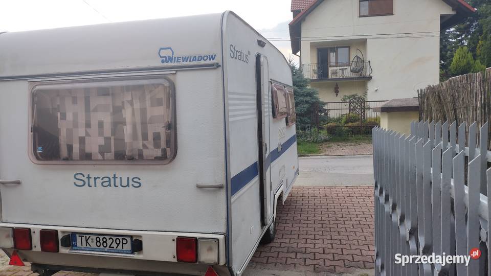 Przyczepa Kempingowa NIEWIADÓW model 390 2001r 4 Kempingowe