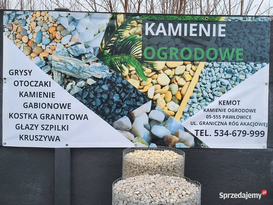 Grys Crystal white 3263 Kamienie ogrodowe sprzedam