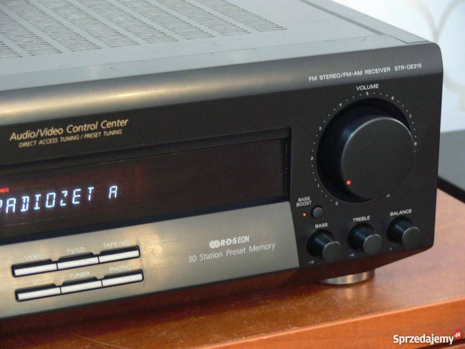 Amplituner Sony STRDE215 mocny i sprawnyWYSYŁKA Jasło sprzedam