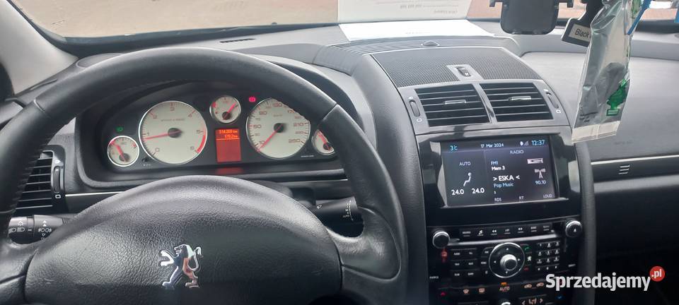 Peugot 407SW HDi 20 diesel 2010 ładny zadbany wielofunkcyjna kierownica