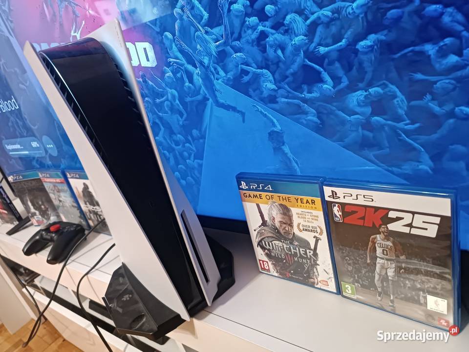 Konsola Playstation 5 z napędem CFI 1216A pad 6 Sony Playstation małopolskie Libiąż sprzedam