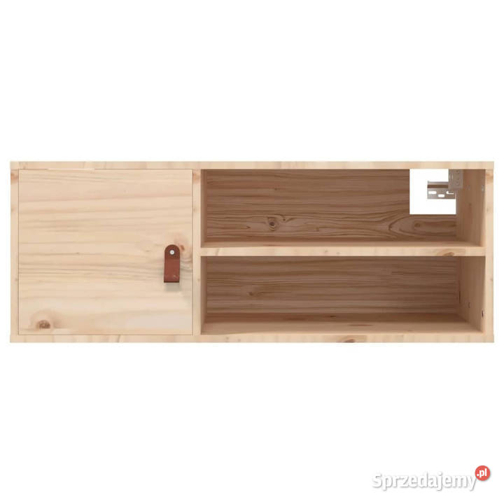 Szafka ścienna 80x30x30 lite drewno sosnowe Półki
