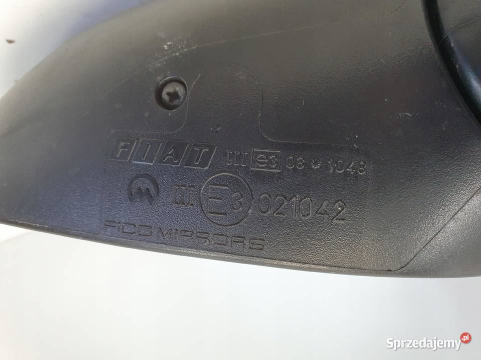LUSTERKO Fiat Bravo I 9501r PRAWE PASAŻERA 5 pin Motoryzacja Chełm