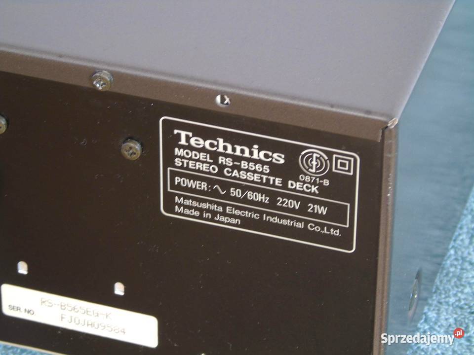 Magnetofon Technics RSB565 sprawny i ładny
