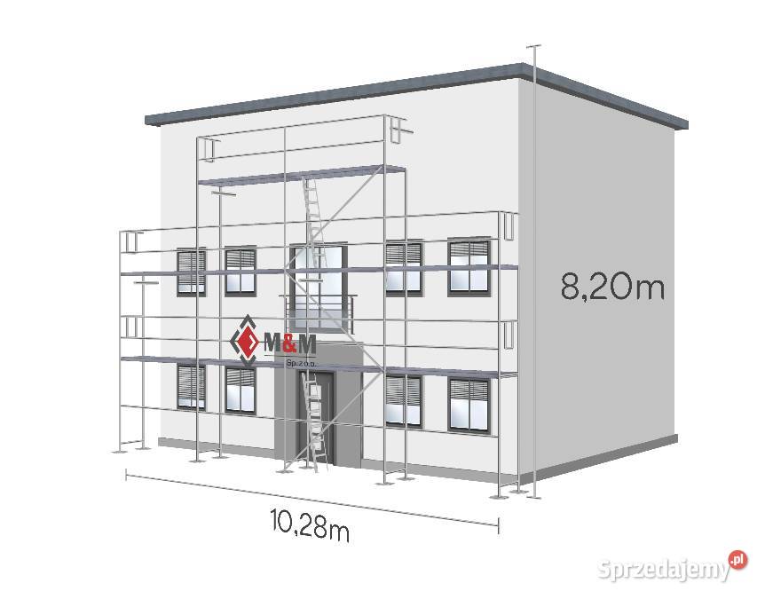 Rusztowanie 7402 m2 używane szczytowe 1028x82m Stare Siołkowice sprzedam