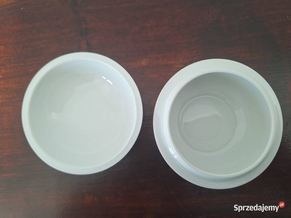 Puzderko szkatułka pojemnik na biżuterię Miśnia Gdańsk