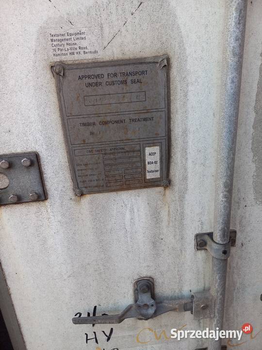Kontener na wynajem chłodnia mroźnia 20RF 10 Magazynowanie Mielno