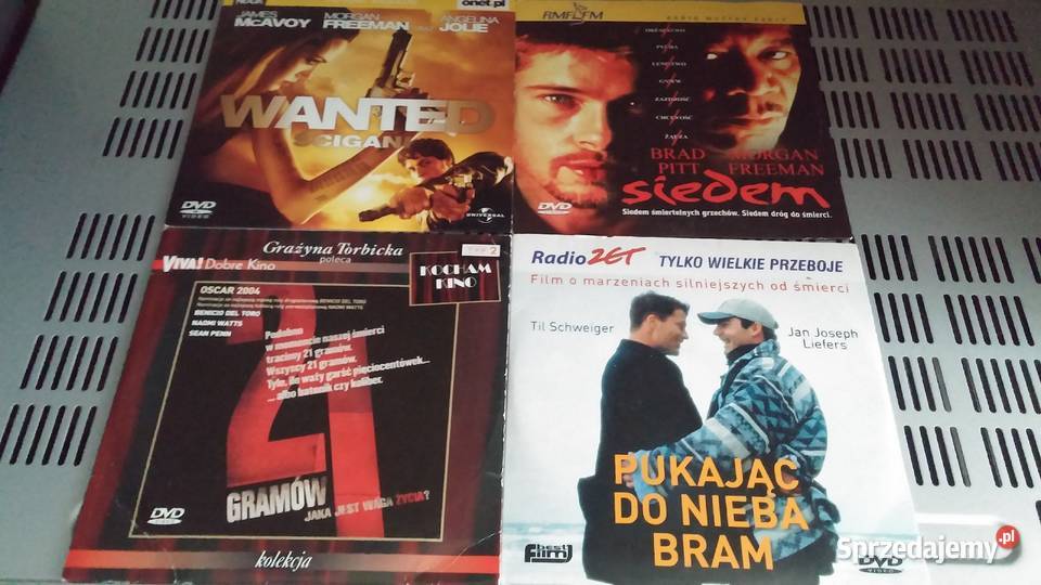 Zestaw filmów DVD wysyłka Białystok