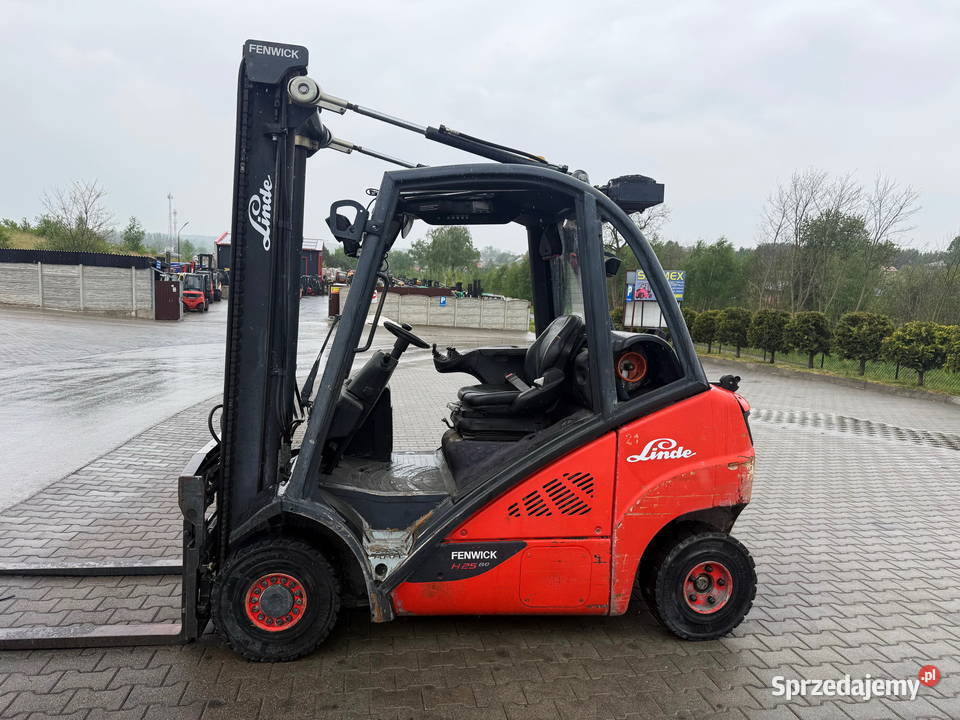 wózek widłowy LINDE H25T02 LPG przesuw Działoszyn