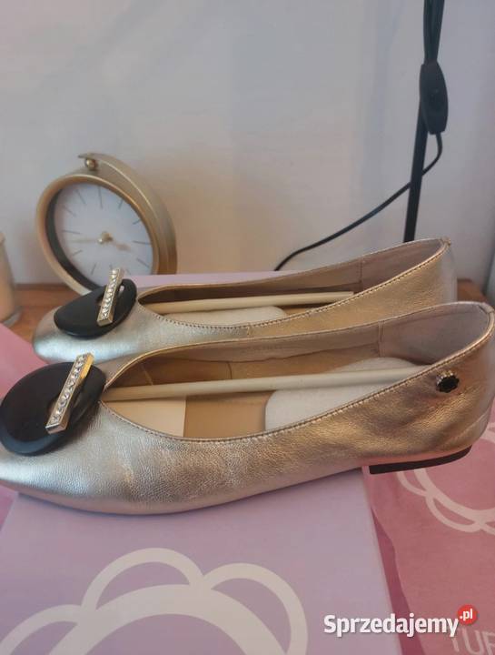 Baleriny Tuffoni premiumskóra naturalna 37 Lublin