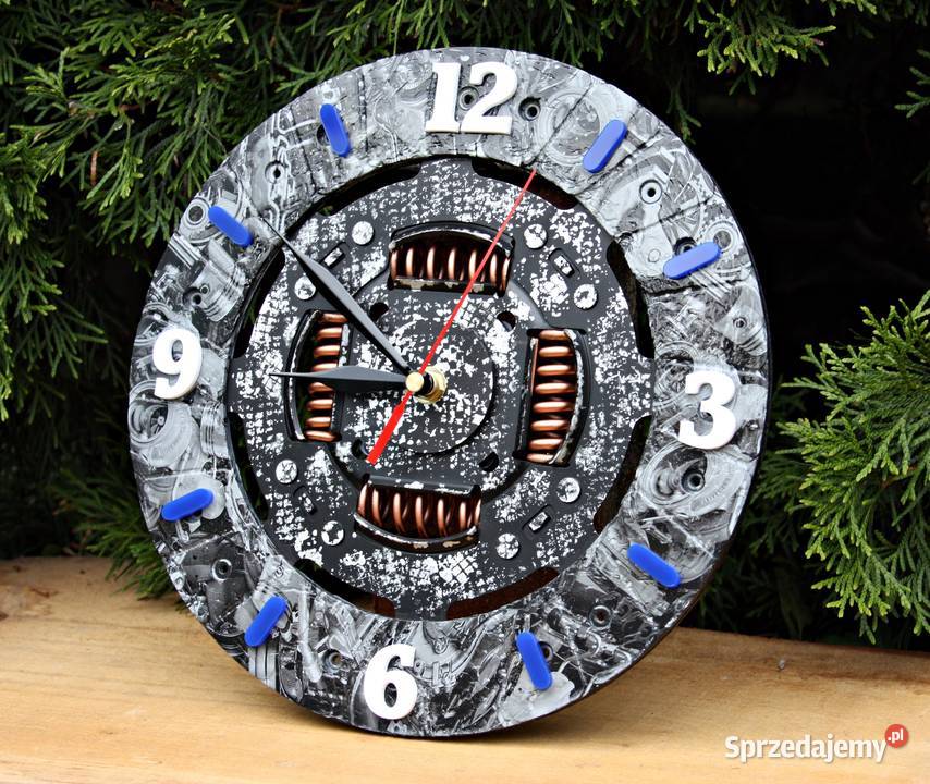 Zegar tarcza Metal Art Patyna Mechanika podkarpackie Dębica sprzedam