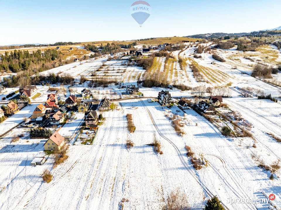 DZIAŁKA BUDOWLANA W SZAFLARACH ROLA GALICOWA małopolskie Szaflary
