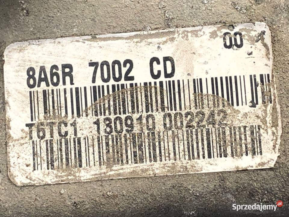SKRZYNIA BIEGÓW FORD FIESTA MK7 8A6R7002CD 12 82 osobowe podkarpackie sprzedam