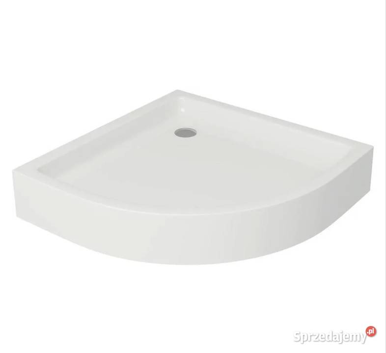 Brodzik 80x80 nowy półokrągły Wojnicz
