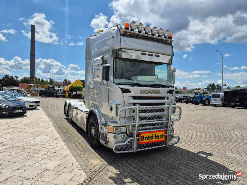 Scania R500 V8 Manual SUPER Scania R500 6X2 V8 śląskie Łaziska Górne