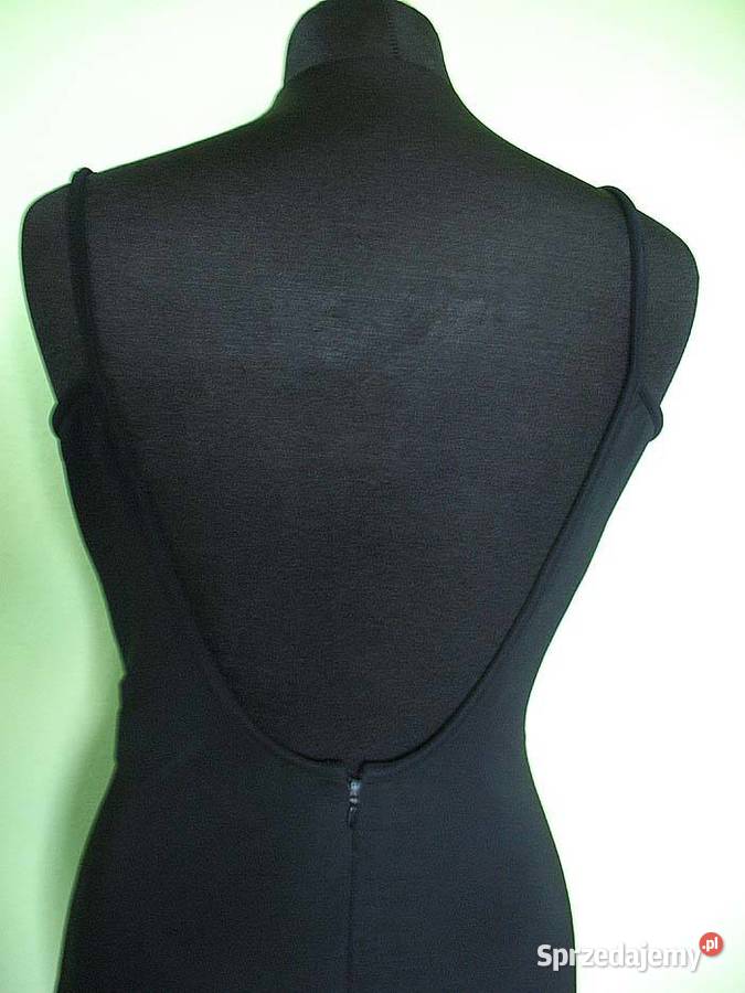 Sukienka czarna dzianina sexi 40 L biust 90 Siedlce sprzedam