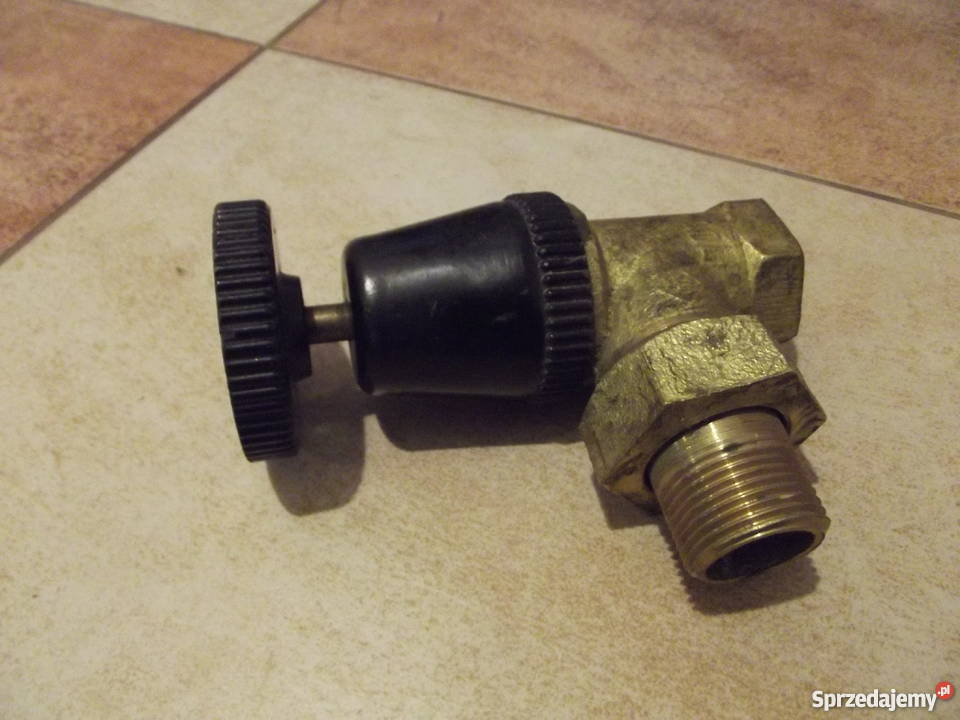 Zawór grzejnikowy mosiądz DN 25 1calkolanko Masłów Drugi