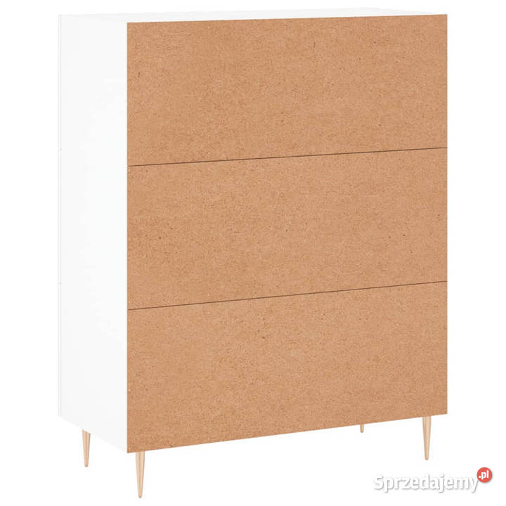 Szafka biała 695x34x90 materiał drewnopochodny
