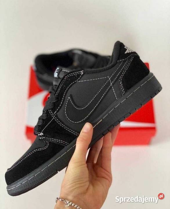 Nike Air Jordan 1 Low x Travis Scott Black Nike Półbuty Wrocław