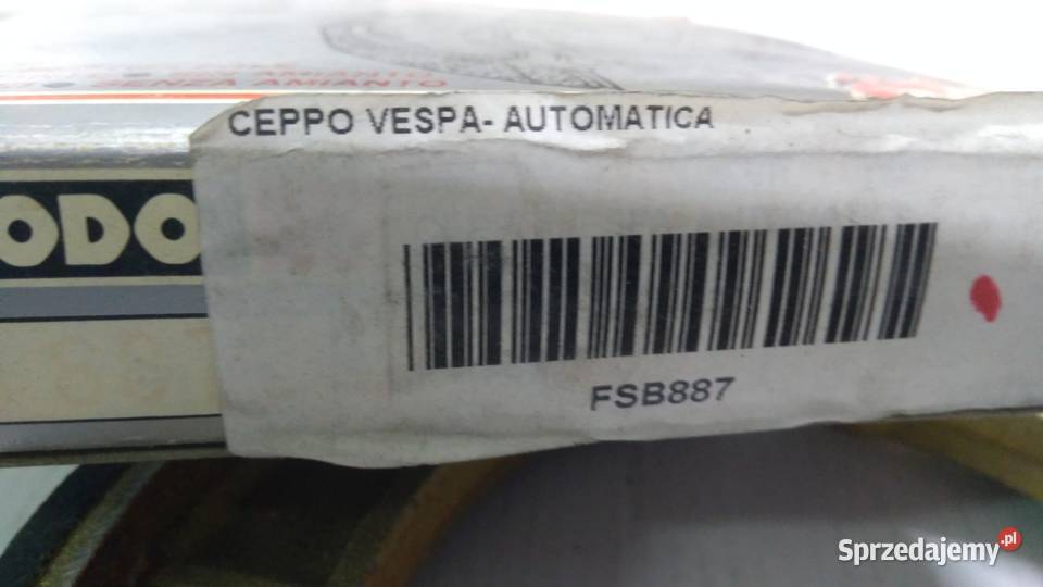 Szczęki hamulcowe Ferodo FSB887 Piaggio Vespa PK Bielsk Podlaski